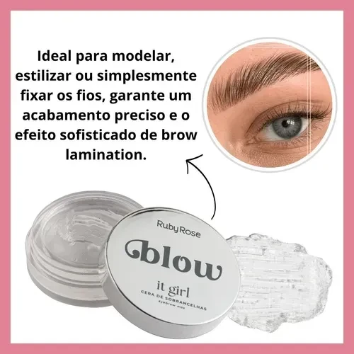 Cera De Sobrancelhas It Girl - Blow Ruby rose  - 3