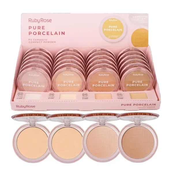 Po Compacto - Pure Porcelain Rubyrose - imagem 1