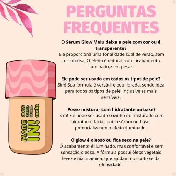 Sérum Glow Sol Do Brasil Made In - Melu Ruby Rose - imagem 2
