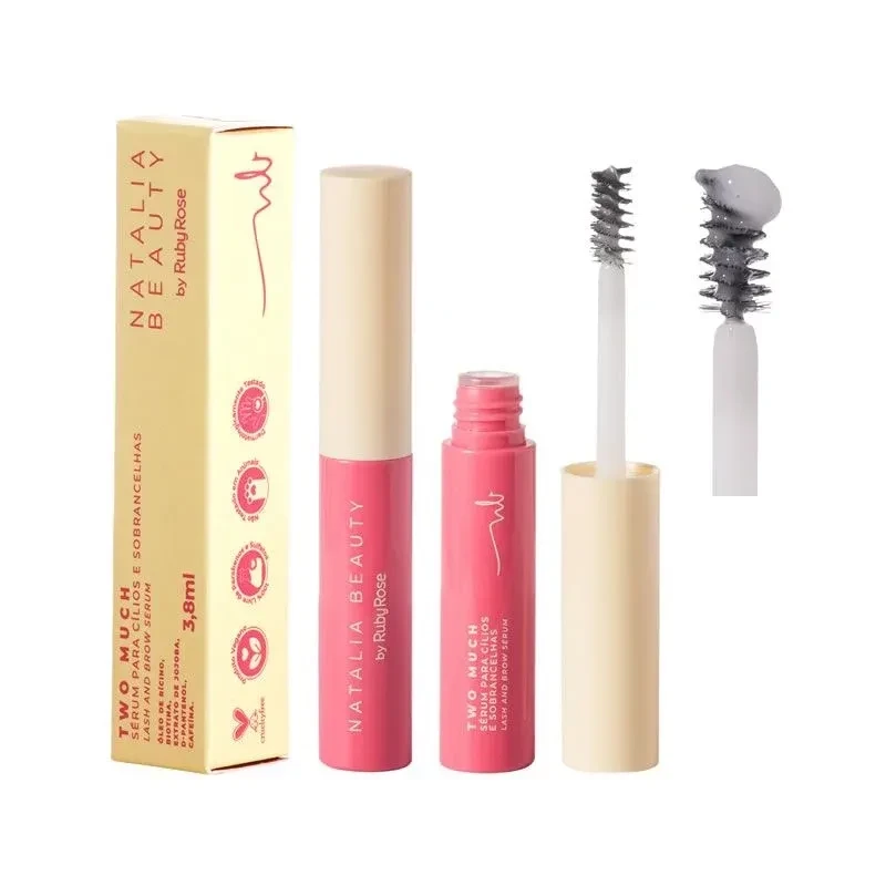 Sérum incolor para Cílios e Sobrancelhas Two Much - Natalia Beauty by Ruby Rose - 1