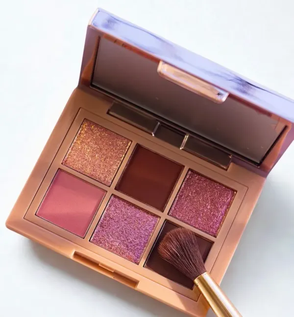 Paleta de Sombra Niina Secrets Rosé Shine - Eudora - imagem 4