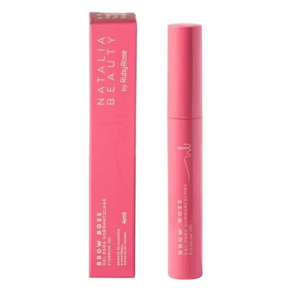 Gel incolor para sobrancelhas Brow Boss Natalia Beauty - Ruby Rose - imagem 1