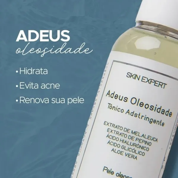 Tônico adstringente adeus oleosidade skin expert - Maria Margarida - imagem 2