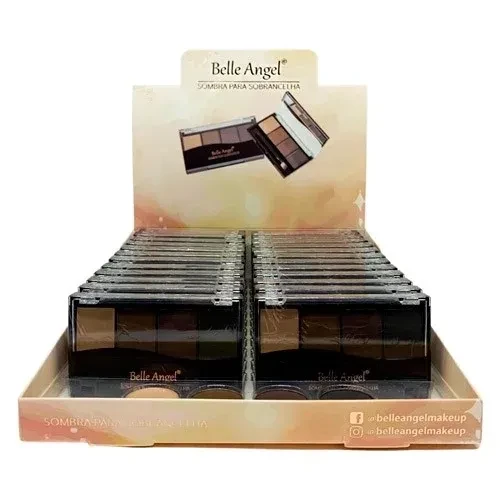 Paleta de sombra para sobrancelhas - Belle Angel - 3