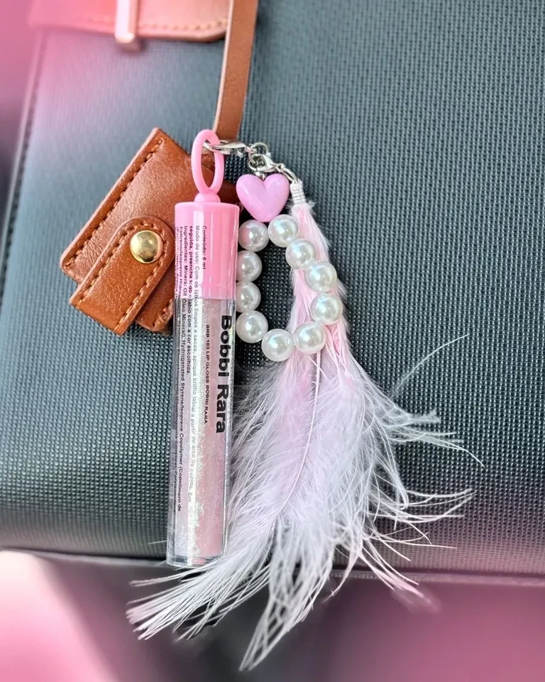 Lipgloss magic com chaveiro - Bobbi rara  - 1