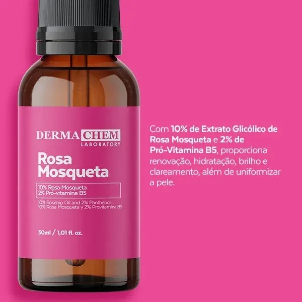 Óleo puro de Rosa Mosqueta Dermachem (30ml) - 4