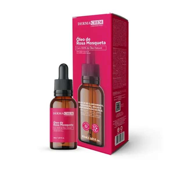 Óleo puro de Rosa Mosqueta Dermachem (30ml) - imagem 1