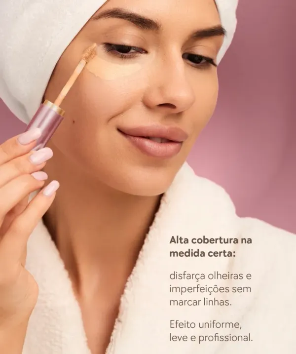 Corretivo Líquido Latika Glazed Alta Cobertura - 6,5g - imagem 4