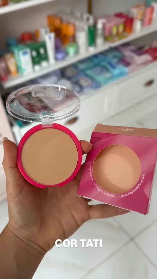 Pó Compacto Linha Sinta-Se FPS 15 - Miss Rose - imagem 2