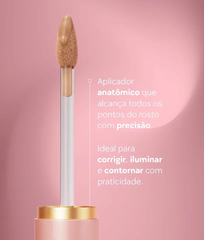 Corretivo Líquido Latika Glazed Alta Cobertura - 6,5g - 5