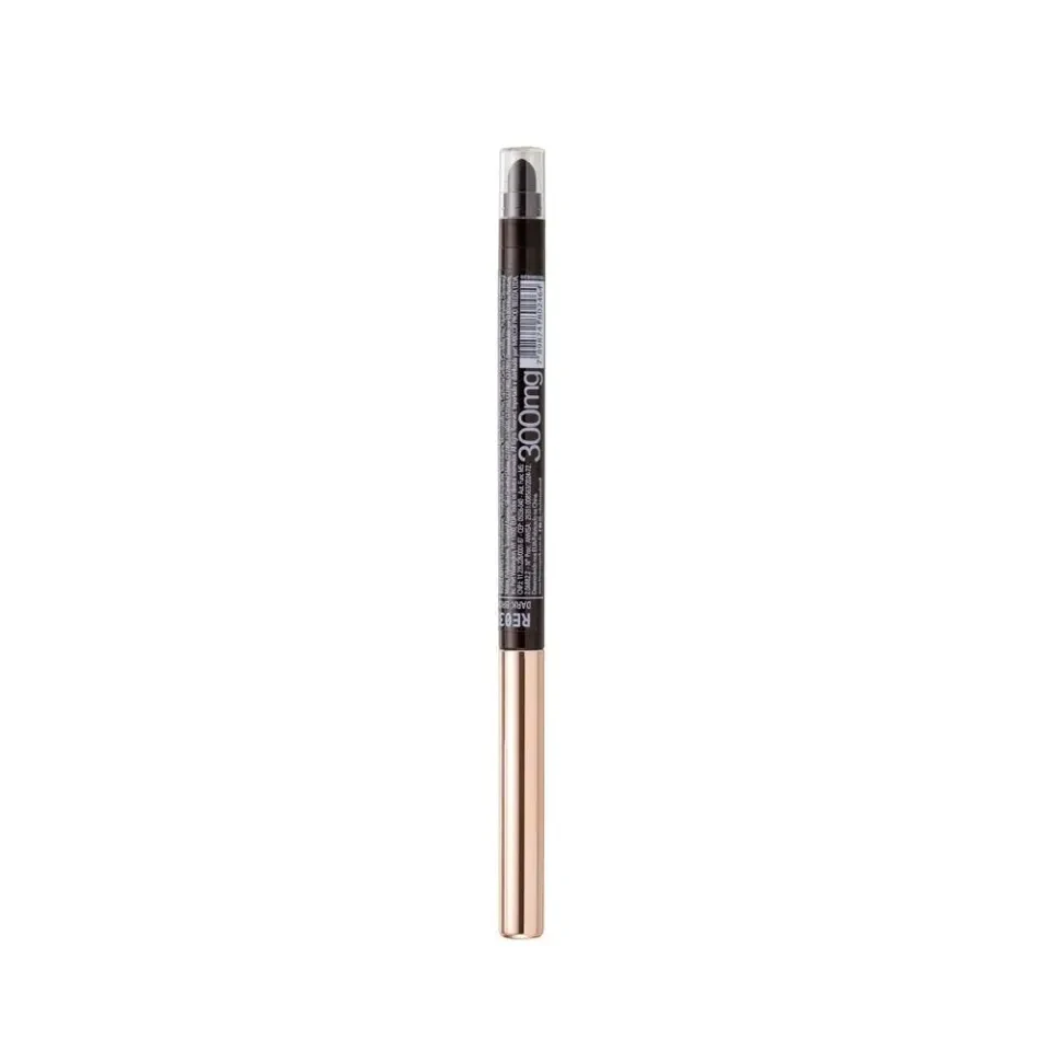 Lápis Retrátil em Gel MARROM à Prova D'água - Ruby Kisses - 3