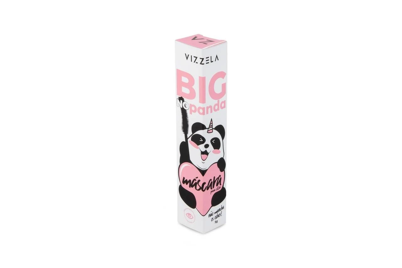 Máscara de cílios PRETA BIG NO PANDA - Vizzela  - 2