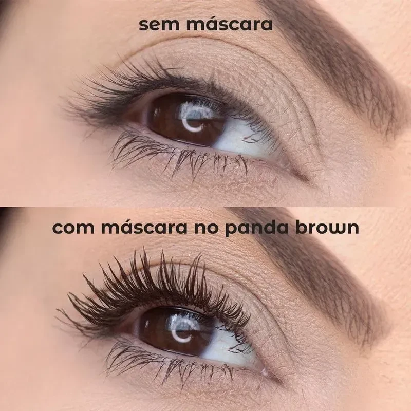 Máscara de cílios no panda brown - marrom vizzela - 6