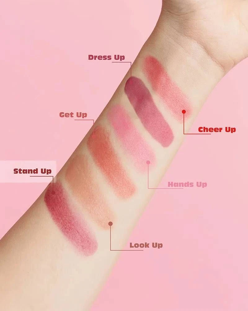 Balm Labial FPS 10 Balm Up! COR CHEER UP - Ruby Kisses - 4