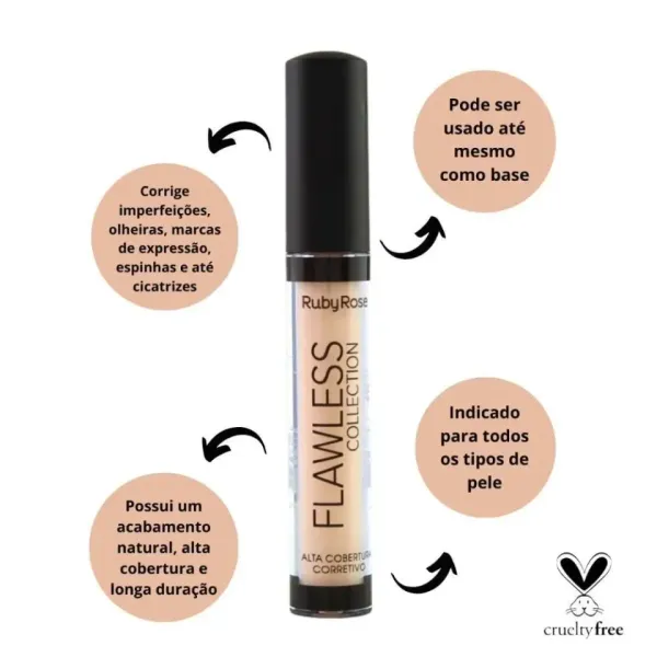 Corretivo líquido Flawless - Ruby Rose - imagem 2