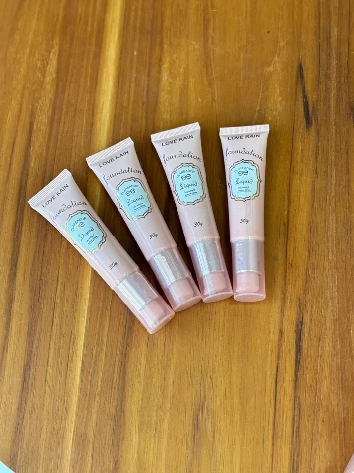 Base facial foundation líquida matte - Love Rain - 3