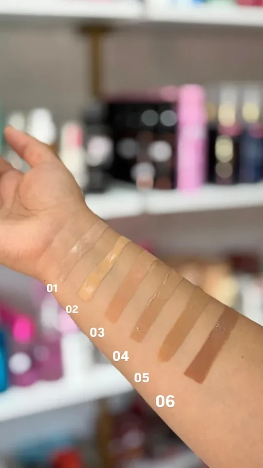 Base facial foundation líquida matte - Love Rain - 2