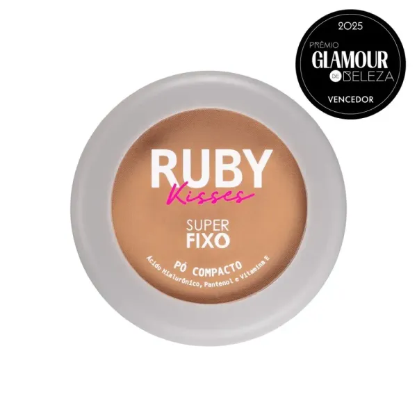 NOVO Pó Compacto Super Fixo COR 230 - Ruby Kisses - imagem 3