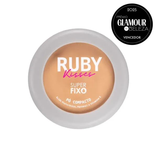 NOVO Pó Compacto Super Fixo COR 220 - Ruby Kisses - imagem 3
