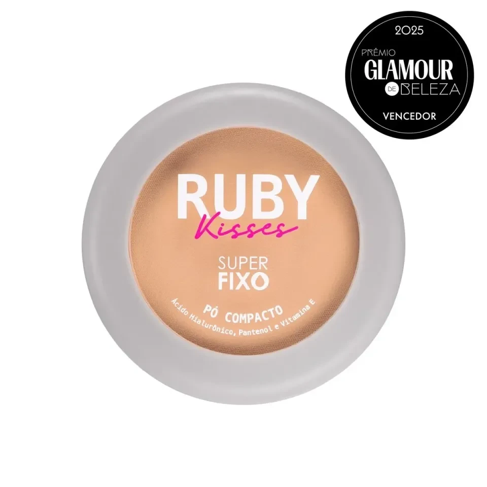 NOVO Pó Compacto Super Fixo COR 131 - Ruby Kisses - 3
