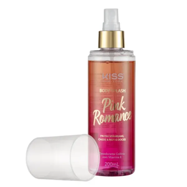 Body Splash Pink Romance - Kiss New York - imagem 1