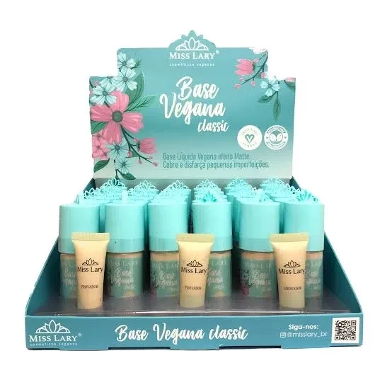 Base facial vegana Classic - Miss Lary  - 1