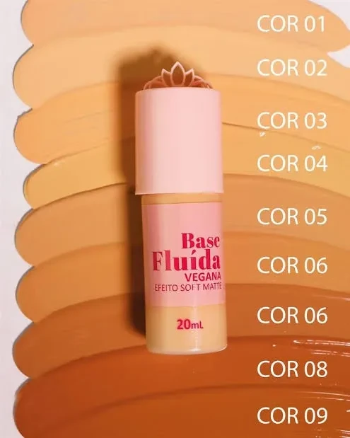 Base fluida vegana - Miss Lary  - 2