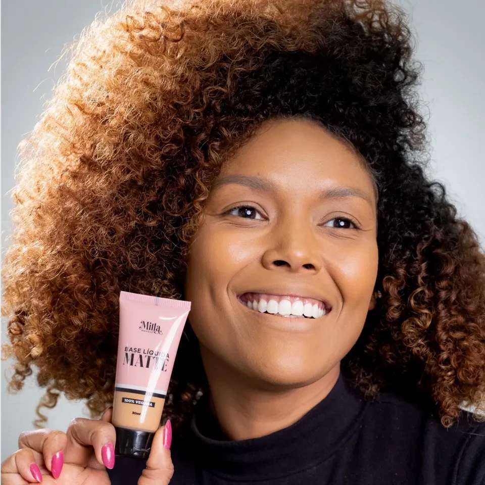 Base líquida matte MILLA MAKEUP – cor GABI  - 1