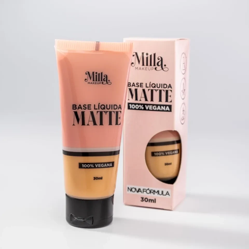 Base líquida matte MILLA MAKEUP – cor MILLA  - 1
