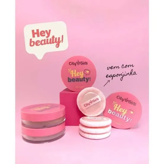 Pó Solto Hey Beauty - City Girls  - imagem 2