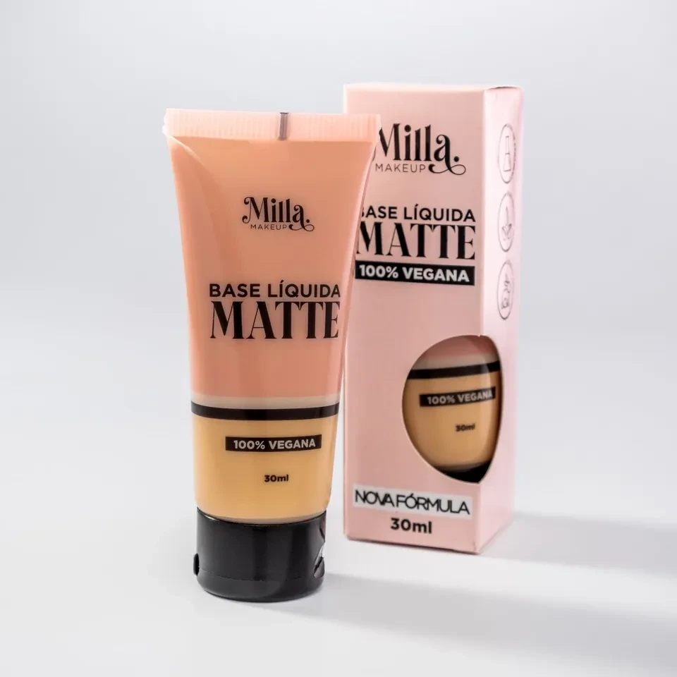 Base líquida matte MILLA MAKEUP – cor Maria - 1