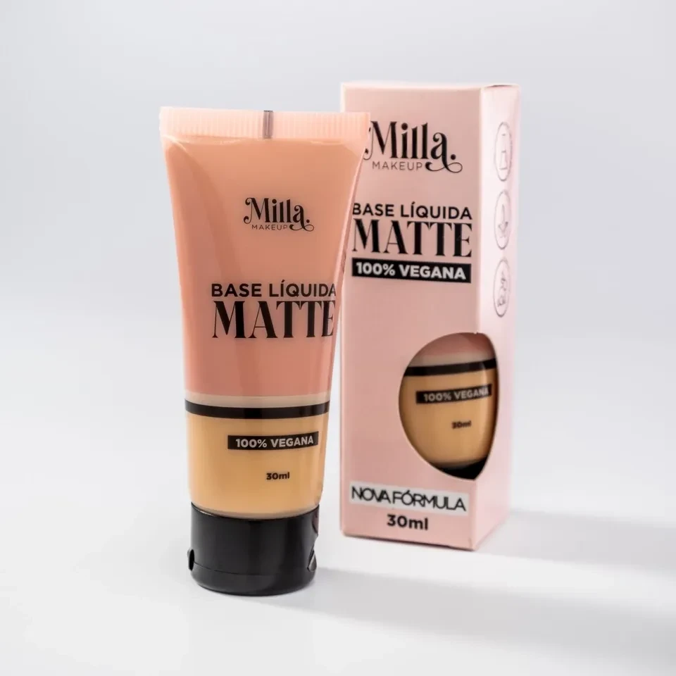 Base líquida matte MILLA MAKEUP – cor Ana  - 1