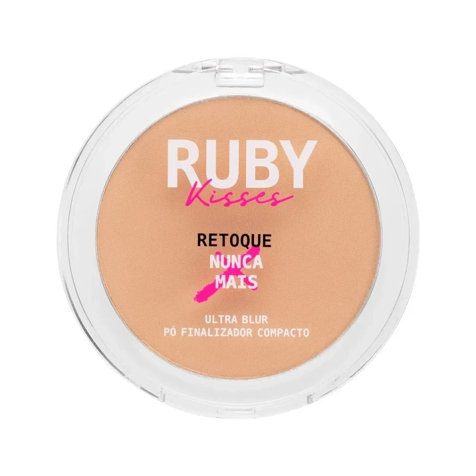 Pó Finalizador Compacto Ultra Blur FAIR Retoque Nunca Mais - Ruby Kisses - 3