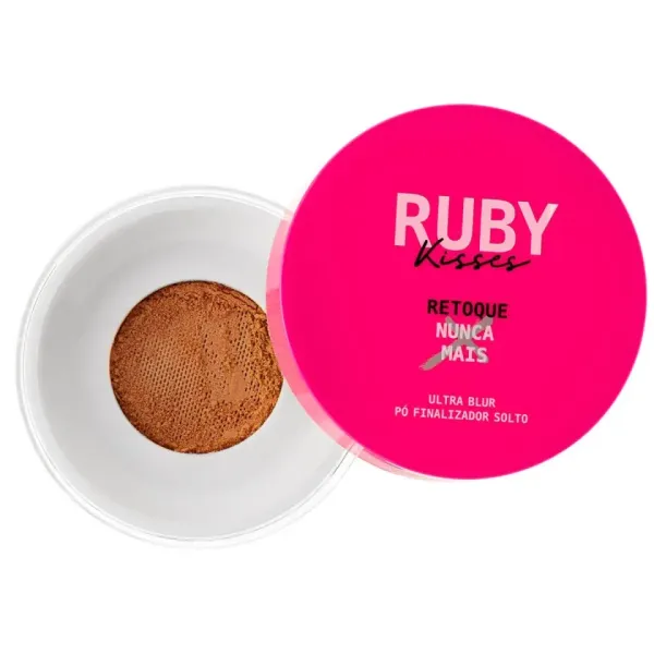 Pó Finalizador Solto Ultra Blur DEEP Retoque Nunca Mais - Ruby Kisses - imagem 1
