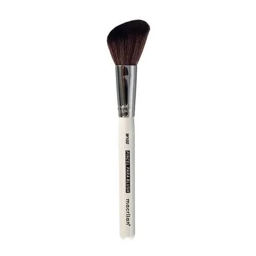 Pincel chanfrado para blush W102 - Macrilan  - 2
