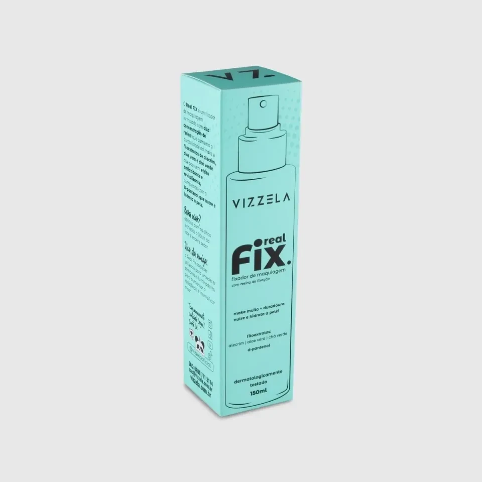 Fixador/bruma de maquiagem real fix - Vizzela - 3