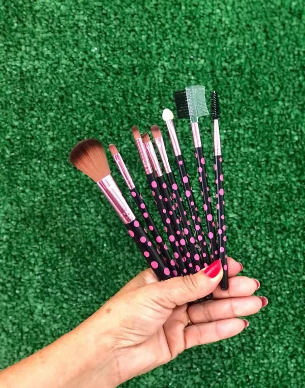 Kit com 08 pincéis de bolinha - MEILY’S (MKP-542) - imagem 1