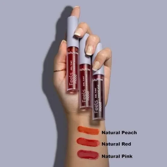 Lip tint gel feels mood COR NATURAL PEACH - 3