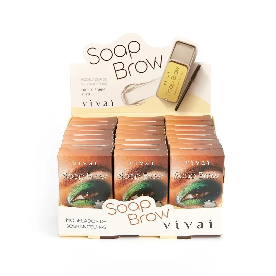 Gel modelador de sobrancelhas SOAP BROWN - Vivai  - 1