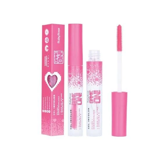 Gel Incolor para cílios e sobrancelhas - Game On - Rubyrose - 1