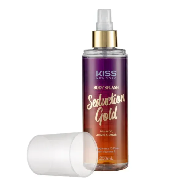 Body Splash Seduction Gold - Kiss New York - imagem 1