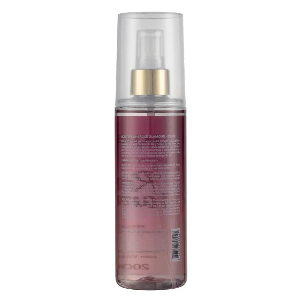 Body Splash Rose Glamour - Kiss New York - 3