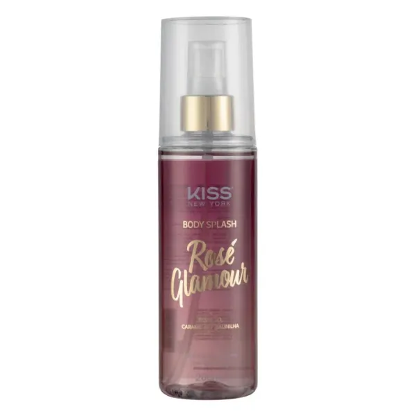 Body Splash Rose Glamour - Kiss New York - imagem 4