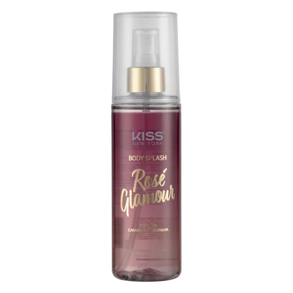 Body Splash Rose Glamour - Kiss New York - 4