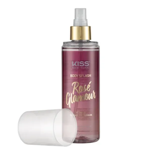 Body Splash Rose Glamour - Kiss New York - imagem 1