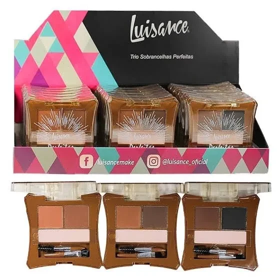Paleta Trio Sobrancelhas Perfeitas - Luisance - L1011 - 1