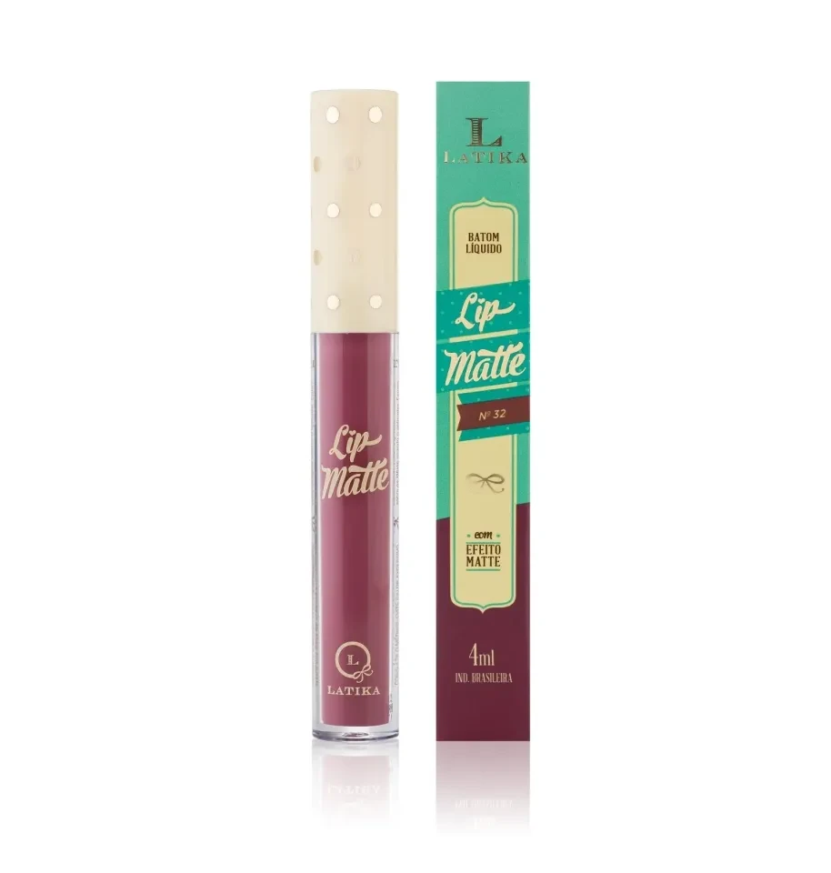 Batom Lip Matte Latika Cosmetics - cor 32 - 1