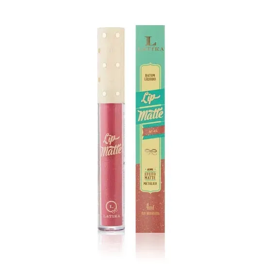 Batom Lip Matte Latika Cosmetics - cor 45 - imagem 1