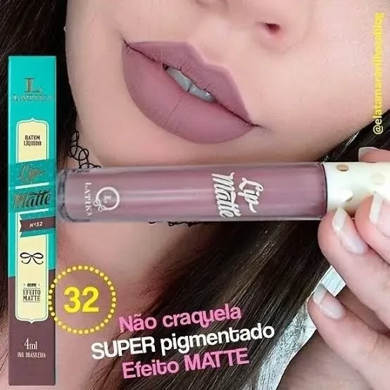 Batom Lip Matte Latika Cosmetics - cor 32 - 2