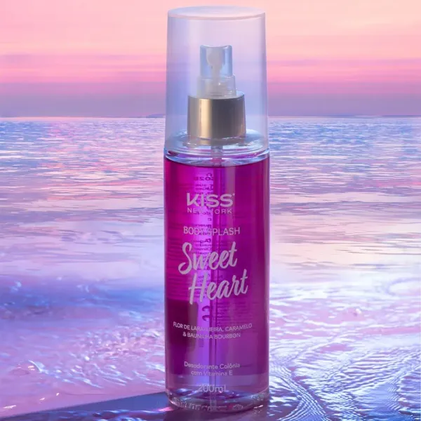 Body Splash Sweet Heart - Kiss New York - imagem 3